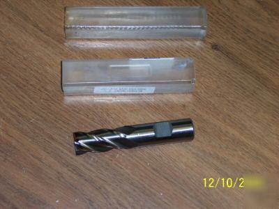 New - hss center cutting end mill / end mills 4 fl 1