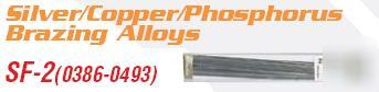 0386-0493 turbo torch sf-2 s/c/p brazing alloy