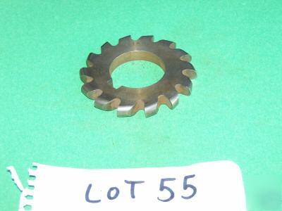 1HSS milling cutter 3 1/8 dia.x 3/8â€ width HOLE2 7/16â€ 