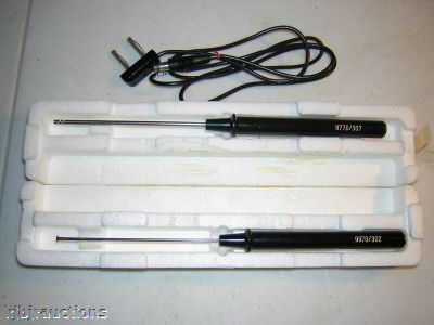 2 wahl heat probe thermometer temperature probes