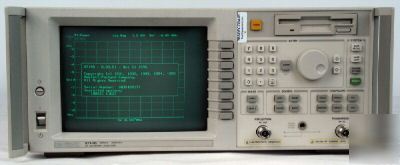 Agilent / hp 8714B rf network analyzer w/ 1C2