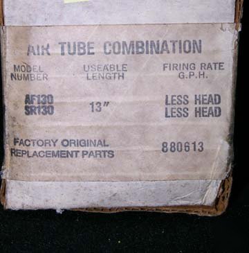 Air tube combination 13