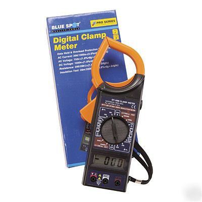 Digital clamp meter ac current ac volts dc volts 146
