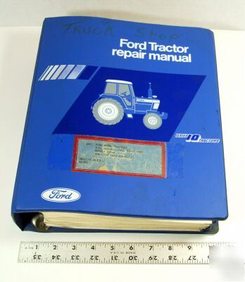 Ford repair man - series '10' tractors - 1983