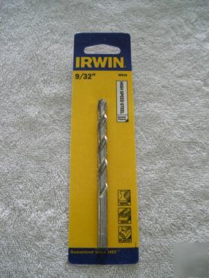 Irwin high speed general purpose drill bit 9/32