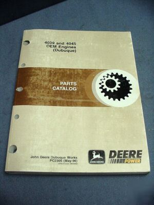 John deere parts manual â€“ 4039 & 4045 oem engines