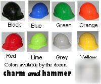 New 12 hard hats green hardhat case lot safety made usa