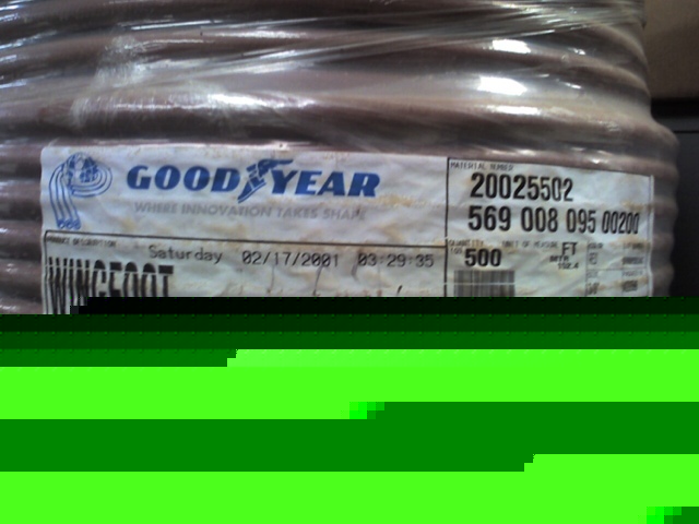 New goodyear wingfoot tubing (3/8