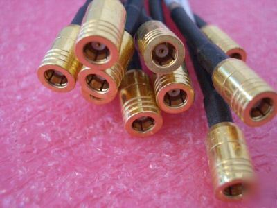 10X teflon coax jumper smb f- sma f 0.5M