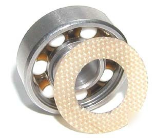 16 abec-7 skate hybrid ceramic bearing teflon nylon vxb