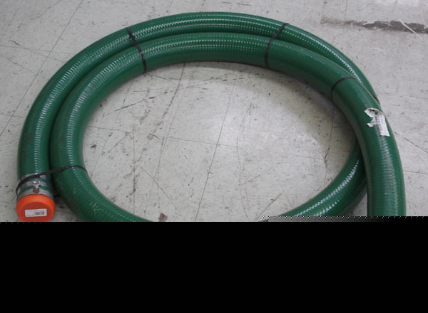 Apache water pump pvc suction hose 3IN. x 15FT green 