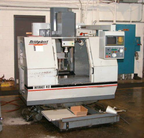 Bridgeport interact 412 cnc vertical machining center