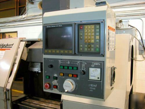 Bridgeport interact 412 cnc vertical machining center