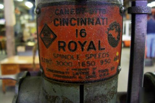 Cincinnati drill press model 16 royal 