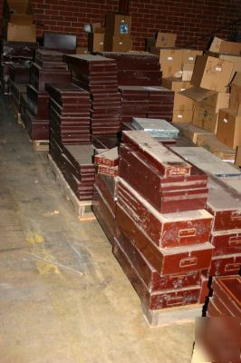 Circa 1915 or 20's chicago bank safety deposit boxes