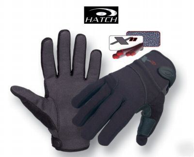 Hatch street guard X11 liner police search gloves med