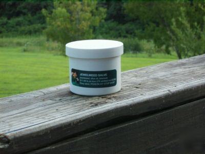 Jewelweed salve heals poison ivy in 3 days 5OZ jar ag