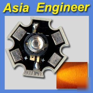 New brand 3W ultra bright yellow led 40 lumen leds