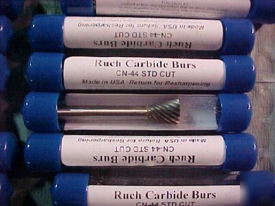 New ruch carbide burs qt. 20 cn-44 std cut 