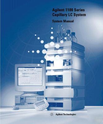	hp 1100 series hplc complete manual set cd	