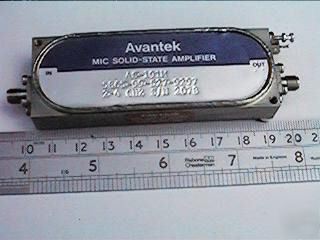 Avantek AS191 1.6-4 ghz rf amplifier 2.4 ghz sma 50 ohm