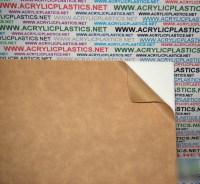 0.020 white cast acrylic plexiglass 12 sheets 6