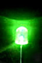 100 *5000MCD 5MM green led lamp ultra bright