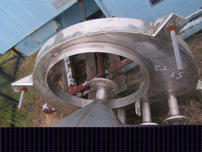 150 gal stainless steel tank cone bottom