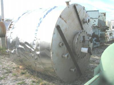 2,000 gallon, 316 stainless steel tank 2447