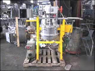 20 gal lee vacuum double motion kettle,s/s, jac - 18645