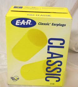 500 pair ear plugs earplugs classic NRR29 - 312-1080