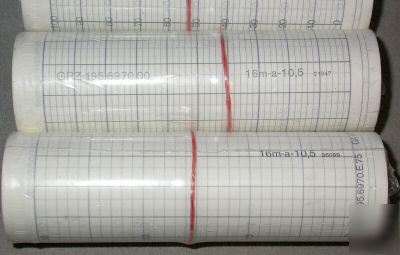 7 rolls goerz metrawatt chart paper grz 195.6970.00 