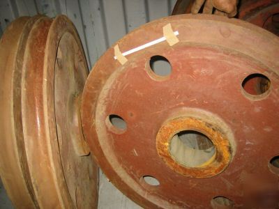 Bridge crane bottom block sheave 27 3/4 d 7/8 wire rope