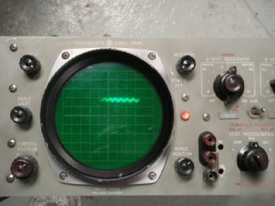 Hewlett packard model 122 ar oscilloscope ****nice****