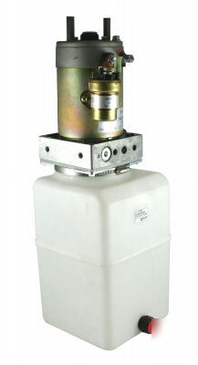 12 vdc single acting tipper hydraulic pump powerunit