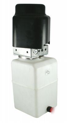 12 vdc single acting tipper hydraulic pump powerunit