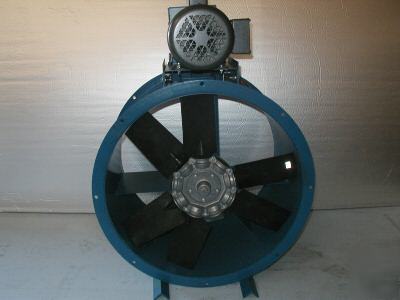 24â€ tube axial tubeaxial spray paint booth exhaust fan