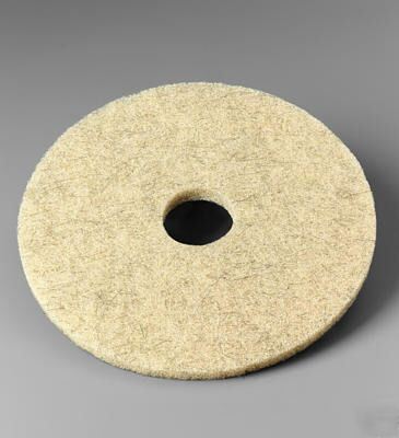 3M natural blend tan burnish pad 3500, 20