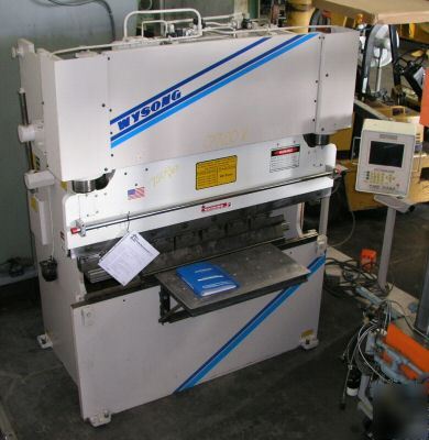 6' x 60 ton wysong cnc hydraulic press brake