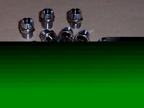 Chrome metal 5MM led mount (20 units/pack)