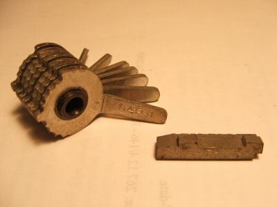 Curtis cam & carriage set isuzu (dc-1 & dc-1)