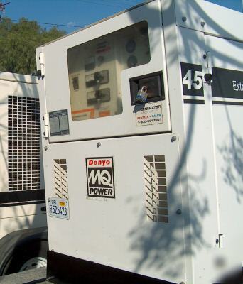 Diesel portable 45KVA multi-quip generator