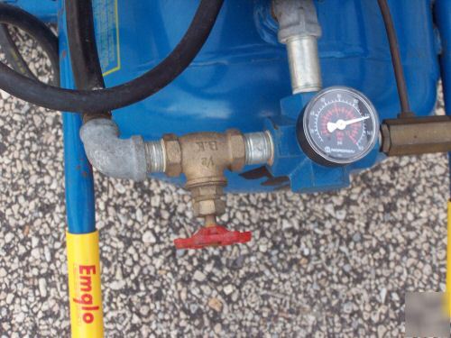 Emglo 3 hp h duty electric portable compressor 13.8 cfm