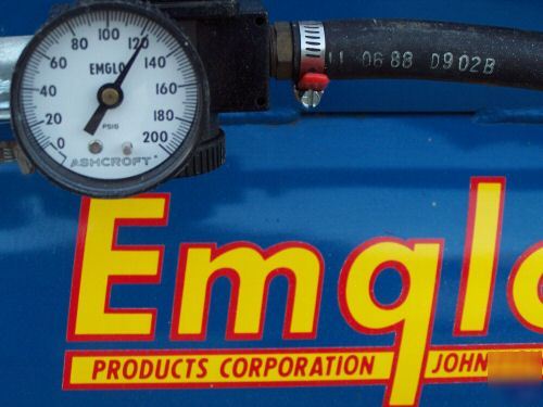 Emglo 3 hp h duty electric portable compressor 13.8 cfm