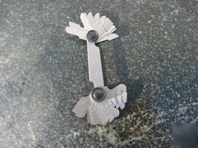 English screw pitch gage 4- 42