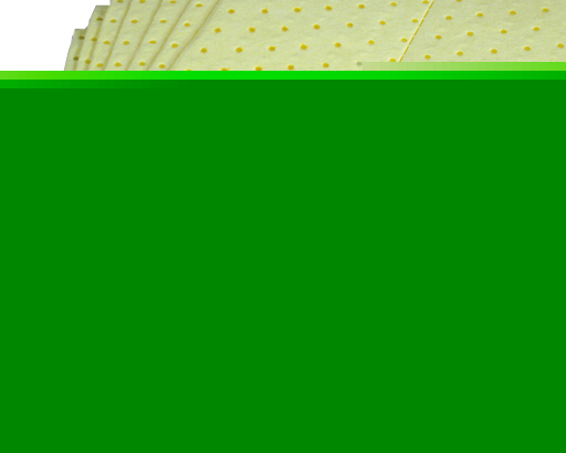 Hazmat bonded medium weight pads by the bale