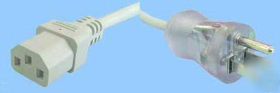 Hospital grade power cord nema 5-15/125VAC - grey
