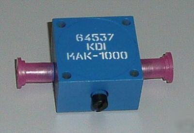 Kdi varable attenuator dc - 1,000 mhz 50 ohm sma 