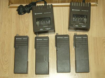 Lot of 4 standrad 16 channel uhf radios