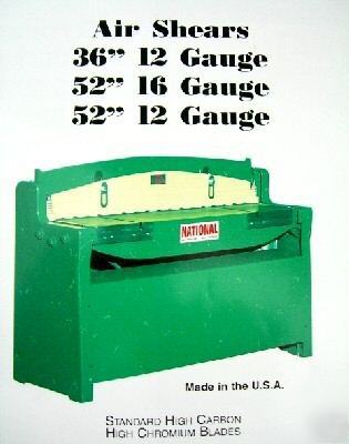 New 12 ga. x 36